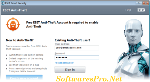 ESET NOD32 Antivirus 14.2.24.0 Crack With License Key Free Download